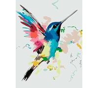 1000 Pieces Puzzles - Animal Hummingbirds Posters - Colorful Abstract Jigsaw - Memory Games For Adults - Family Educational Toys Ja275Zp