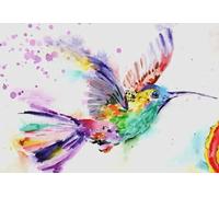 1000 Pieces Puzzles - Animal Hummingbirds Posters - Colorful Abstract Jigsaw - Memory Games For Adults - Family Educational Toys Ja276Zp