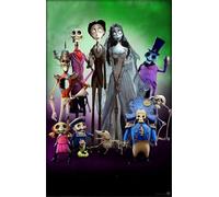 1000 Pieces Puzzles - Films Corpse Brides Posters，Memory Games For Adults - For Family Stress Relief Toys Gifts - Vs34Pw