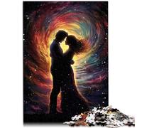1000 Pieces Puzzles for Adults A couple lies glowing vortex Home Decoration Puzzle 26x38cm Unique Home Decor and Gifts for teenager 14+