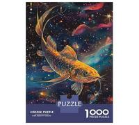 1000 Pieces Puzzles for Adults A Giant Catfish Swims in Art Jigsaws for Adults Relax Games Enhance Memory Unique Gifts for Birthday And Christmas 38x26cm/1000pcs