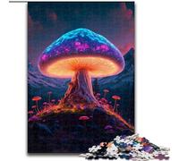 1000 Pieces Puzzles for Adults A Magic Mushroom 1000 Piece Jigsaw Puzzle Ideal for And Family Fun for Holidays, Birthdays (Size 26x38cm)