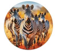 1000 Pieces Puzzles for Adults African Zebra Puzzles for Adults Brain Teaser Game for Teenagers, Perfect 67.5x67.5cm
