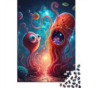 1000 Pieces Puzzles for Adults Alien Monster51 Jigsaw Puzzles for Adults And Wooden Puzzles Home Decoration 1000pcs (75x50cm)