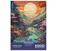 1000 Pieces Puzzles for Adults Amazing Landscape in Japan Jigsaw Puzzle Family Games Difficult Hard Unique Gifts for Birthday And Christmas 38x26cm/1000pcs