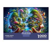 1000 Pieces Puzzles for Adults Amazon Rainforest A Living Wonder Puzzles for Adults Hands-on Game But Fun And Humorous Parent-child Interaction 52x38cm/1000pcs
