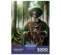 1000 Pieces Puzzles for Adults Amazonian Wisdom Ancient Forest Oracle Jigsaw for Adults Family Games Difficult Challenge Unique Gifts for Birthday And Christmas 38x26cm/1000pcs