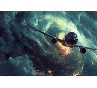 1000 Pieces Puzzles for Adults - American Fighter, Military Aircraft Challenging Gifts for Jigsaw Puzzle Lovers, Enjoy Happy Time with Friends, Framable Room Wall Decoration