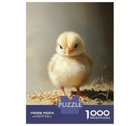 1000 Pieces Puzzles for Adults Angry Chick Portrait Puzzles for Adults Hands-on Game But Fun And Humorous Parent-child Interaction 70x50cm/1000pcs
