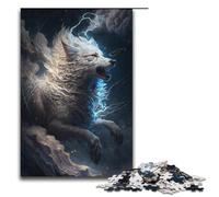 1000 Pieces Puzzles for Adults Animal Universe Wolf Paper Jigsaw for Adults And Kids Stress Relief Tool 1000 PCS(38x26cm)