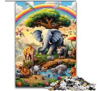 1000 Pieces Puzzles for Adults Animal World JigsawPuzzle 1000 Pieces for Adults for Holidays & Birthdays size 50x75cm