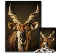 1000 Pieces Puzzles for Adults Antelope Jigsaw Puzzles for Adults Perfect for Teenagers Family Bonding Brain Teaser & DIY Home Decor Gift 1000 PCS(75x50cm)