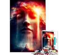 1000 Pieces Puzzles for Adults Aquarius Zodiac Sign Digital Art Challenging To Complete Stress Reliever Educational Games for Age 14+ Game (50x75cm)