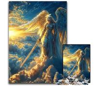 1000 Pieces Puzzles for Adults Archangel of Judgement Impossible Jigsaw Puzzles for Adults Perfect for Teenagers Family Bonding Brain Teaser DIY Home Decor Gift 1000 PCS(38x26cm)
