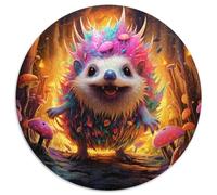 1000 Pieces Puzzles for Adults Art Hedgehog Difficult Puzzles for Adults Family Interaction & Brain Challenge,Family Activity Challenge (67.5x67.5cm)