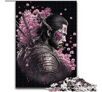 1000 Pieces Puzzles for Adults Art Japanese Ninja Made of Wood, Making It A Great Gift for Family Fun 50x75cm for Teenager & Family Fun