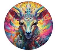 1000 Pieces Puzzles for Adults Art Moose Difficult Puzzles for Adults Family Interaction & Brain Challenge,Family Activity Challenge (67.5x67.5cm)