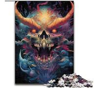 1000 Pieces Puzzles for Adults Astral Demon Jigsaw Puzzles for Adults size 26x38cm Ideal for Lover, Perfect Christmas, New Year, Valentine's Gift