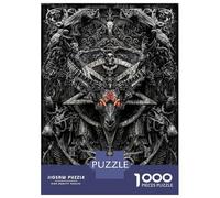1000 Pieces Puzzles for Adults Baphomet Mural Puzzle for Adults Toy Wall Decor Analysis And Logic Unique Gifts for Birthday And Christmas 52x38cm/1000pcs