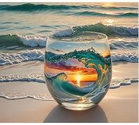 1000 Pieces Puzzles for Adults - Beach Tropical Ocean Sunrise Sunset Scene Nature Puzzles Challenging and Relaxing Gifts Idea for Puzzle Enthusiasts