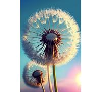 1000 Pieces Puzzles for Adults - Beautiful Dandelion Funny Puzzles Challenging Brain Exercise, for Puzzle Lovers Gift