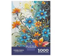 1000 Pieces Puzzles for Adults Beautiful Flower Puzzle for Adults Toy Wall Decor Analysis And Logic Unique Gifts for Birthday And Christmas 52x38cm/1000pcs