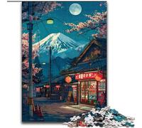 1000 Pieces Puzzles for Adults Beautiful Mount Fuji JigsawPuzzle 1000 Pieces for Adults for Holidays & Birthdays size 50x75cm