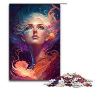 1000 Pieces Puzzles for Adults Beauty Girl Decompressing Intellectual Educational Toy Gifts Ideas 75x50cm