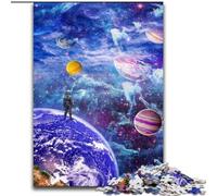 1000 Pieces Puzzles for Adults Beyond Our World cardboard Jigsaw Puzzles for Adults Family Interaction & Fun Gift, Vibrant Abstract Design (Size 26x38cm)