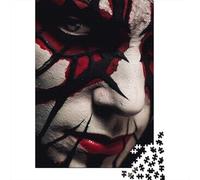 1000 Pieces Puzzles for Adults Blood Red Shadow Jigsaw Puzzles for Adults And Wooden Puzzles Home Decoration 1000pcs (75x50cm)