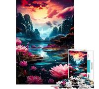 1000 Pieces Puzzles for Adults Bloom after Noir Toy Intellectual Game Educational Games But Fun And Humorous Secret Santa Gifts (size 50x75cm)