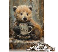 1000 Pieces Puzzles for Adults Bober Kurwa Beaver Creative Square Jigsaw Puzzles for Adults, Wooden Puzzles Home Decoration Jigsaw Puzzles 1000pcs (75x50cm)