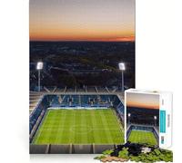 1000 Pieces Puzzles for Adults Bochum Vonovia Stadium Tight Cut Fun, Logic Thinking Play, Leisure Fun Time, Xmas Scene Art (38x52cm)