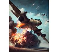 1000 Pieces Puzzles for Adults - Bomber Aircraft Fun Educational Toys Decompressing Intellectual Puzzles Gift for Easter Hallowen Christmas Birthday