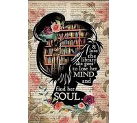 1000 Pieces Puzzles for Adults - Books Into The Library She Goes Lose Her Mind Unique Artwork Jigsaw Puzzle, Large Piece Puzzle, Great for Beginners, Gifts for Loved Ones