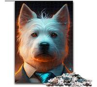 1000 Pieces Puzzles for Adults Boss Dog Challenging Puzzles for Birthdays, Holidays & Home Decor (Szie 50x75 cm)
