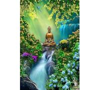 1000 Pieces Puzzles For Adults Buddha Statue Paper Puzzles Jigsaw Puzzles Hands On Game Family Decoration50x70cm