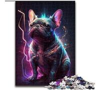 1000 Pieces Puzzles for Adults Bulldog Dog Puzzles for Adults Home Activity for Holidays, Birthdays, And Family Game Nights size 38x26cm