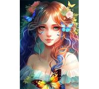 1000 Pieces Puzzles for Adults - Butterfly Maiden Funny Puzzle, Seek And Find Activities, Puzzle Toys For Toddlers And Kids