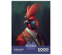 1000 Pieces Puzzles for Adults Cardinal Folklore Jigsaw for Adults Family Games Difficult Challenge Unique Gifts for Birthday And Christmas 70x50cm/1000pcs