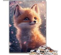 1000 Pieces Puzzles for Adults Cartoon Fox 1000Pc Adults Jigsaw Puzzle for Birthdays, Holidays, And Special Occasions (Size 50x75cm)