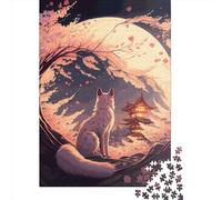 1000 Pieces Puzzles for Adults Cat Japan Creative Square Jigsaw Puzzles for Adults, Paper Puzzles Home Decoration Jigsaw Puzzles 38x26cm/1000pcs