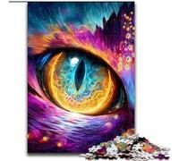 1000 Pieces Puzzles for Adults Cat's Eye Jigsaw Puzzles for Adults for Birthday Holiday Christmas (size50x75cm)