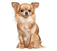 1000 Pieces Puzzles for Adults - Chihuahua Dog Portrait Poster Puzzle Christmas Perfect for Relaxation Activity Difficult Challenging Puzzles