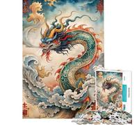 1000 Pieces Puzzles for Adults Chinas Classical Paintings Puzzles for Adults Hands-on Game Analysis And Logic Unique Gifts for Birthday And Christmas (Size 38x52cm)