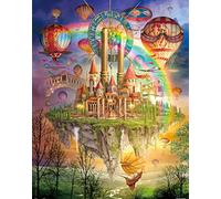 1000 Pieces Puzzles for Adults - Ciro Marchetti - Tarot Town Funny Challenging Jigsaw Puzzle Perfect for Game Nights