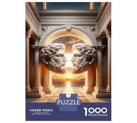 1000 Pieces Puzzles for Adults Classical Archway Sunset Puzzle for Adults Toy Wall Decor Analysis And Logic Unique Gifts for Birthday And Christmas 70x50cm/1000pcs