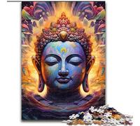 1000 Pieces Puzzles for Adults Colorful Buddha Challenging Puzzles for Family & Friends, Brain-Teasing Challenge (Szie 26x38 cm)