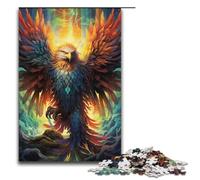 1000 Pieces Puzzles for Adults Colorful Condor Warrior Paper Jigsaw for Adults And Kids Stress Relief Tool 1000 PCS(38x26cm)