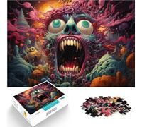 1000 Pieces Puzzles for Adults Colorful fantasy monsters Home Decoration Puzzle 26x38cm Educational Game for Birthday Chrismas